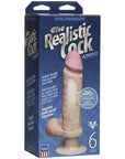 The Realistic Cock - Vibrating 6" - Flesh