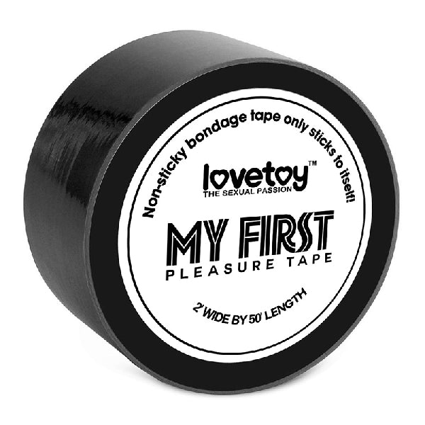 My First Non-Sticky Bondage Tape Black