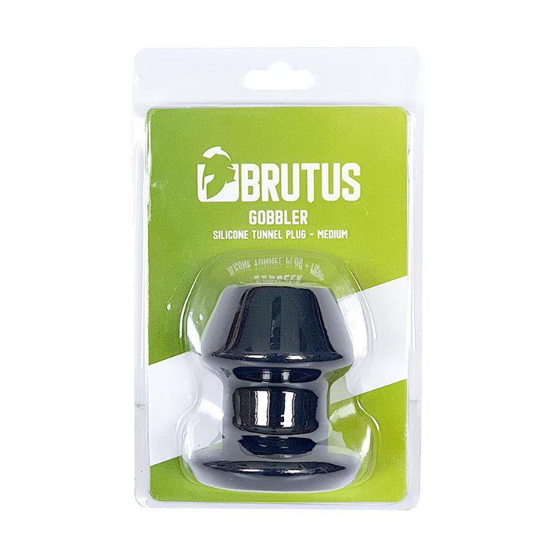 Silicone Tunnel Plug - Gobbler Medium - Black - K. P.