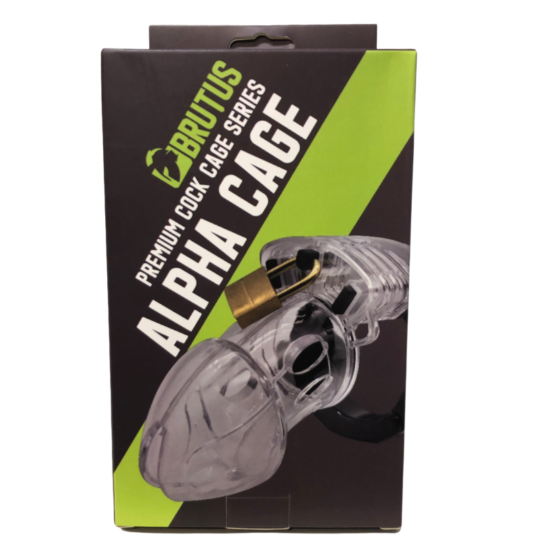 Chastity Cage - Alpha Clear - K. P.