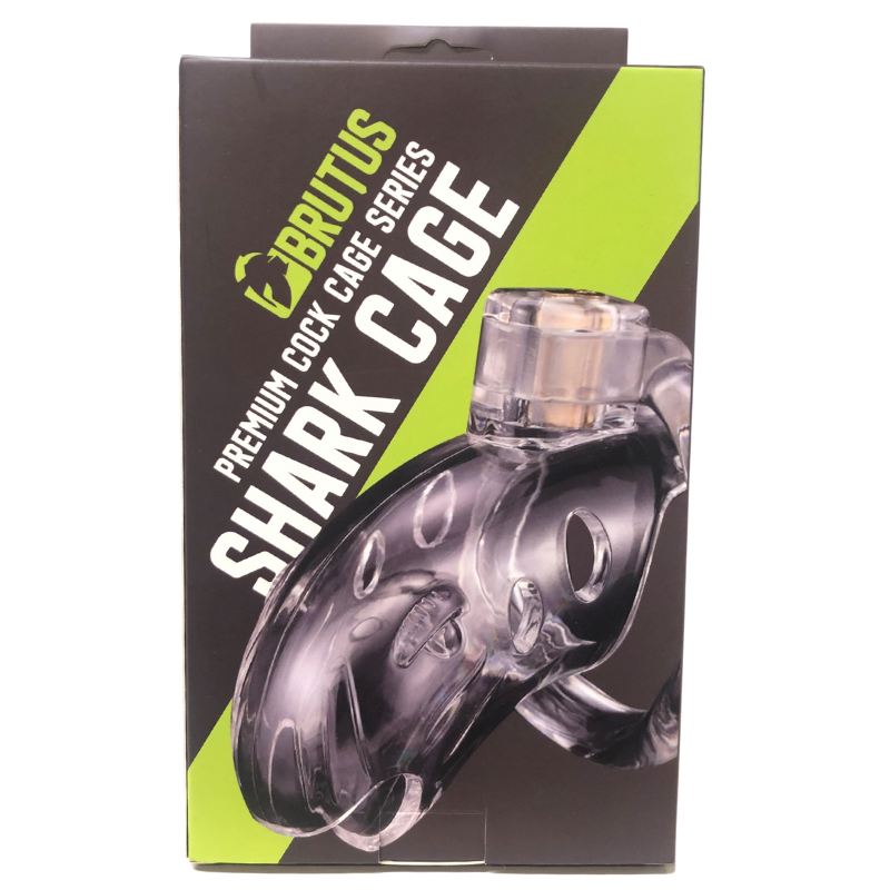 Chastity Cage - Shark - Clear - K. P.