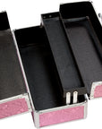 Lockable Large Vibrator Case Pink