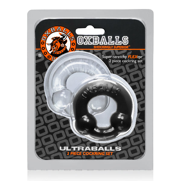 Ultraballs 2 Pack Cockring - Multiple Colours