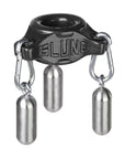 Slung Ballstretcher With 3 Carabiners - Black