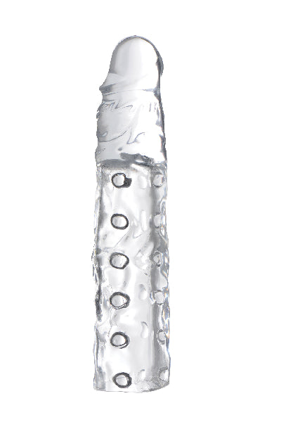 Size Matters - 3 Inch Clear Penis Enhancer Sleeve - Clear - K. P.