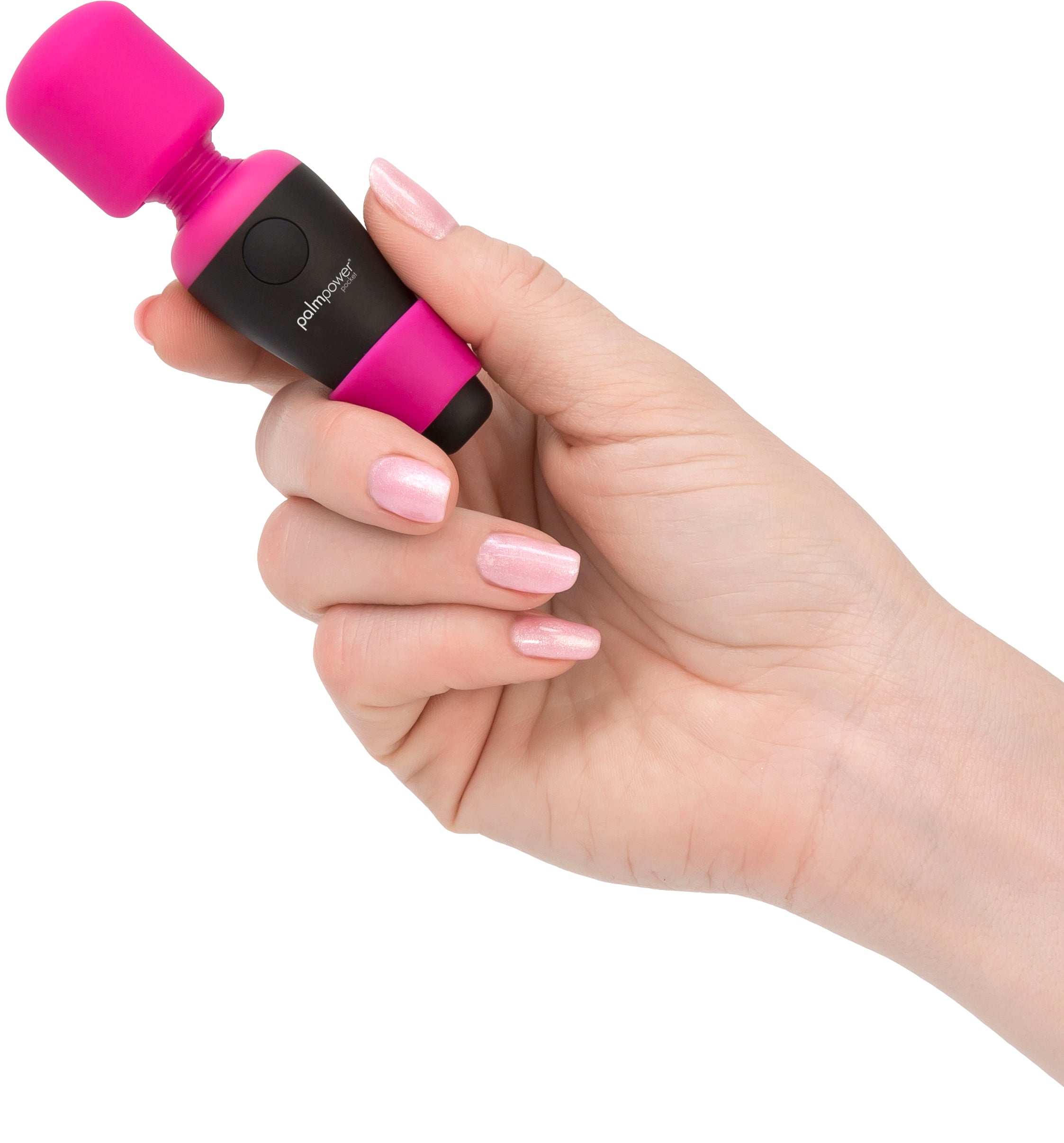 PalmPower - Pocket Massage Wand - Black/Pink - K. P.