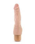 Dr. Skin Cock Vibe 4 8" Vibrating Cock - Beige - K. P.