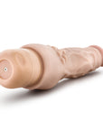 Dr. Skin Cock Vibe 4 8" Vibrating Cock - Beige