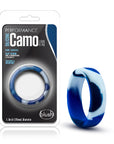 Performance - Silicone Camo Cock Ring - Blue Camoflauge