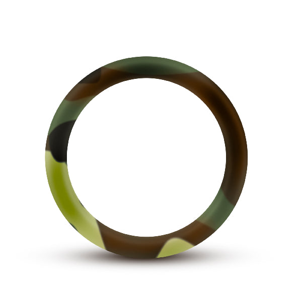 Performance Silicone Camo Cock Ring - Green Camoflauge