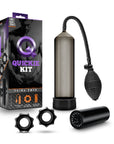 Quickie Kit - Thick Cock Penis Pump - Black