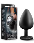 Temptasia - Bling Plug Large - Black - K. P.