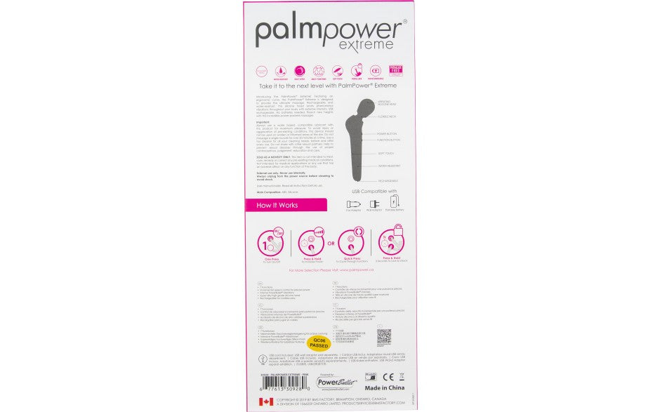 PalmPower - Extreme - Black/Pink