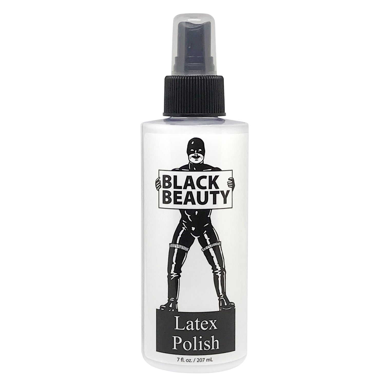 Black Beauty - Latex Polish Spray Bottle 8oz/236ml