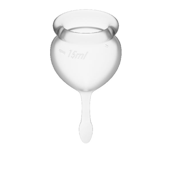 Feel Good Menstrual Cup - 2 Piece - Transparent