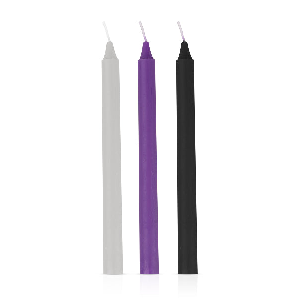 Fetish Collection - Sensual Hot Wax Candles - 3 Pieces