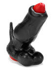 Pluggable Wolf Plug - WOOF - Black/Red