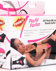 Frisky - Playful Panties 10x Panty Vibe with Remote Control - Black/Pink
