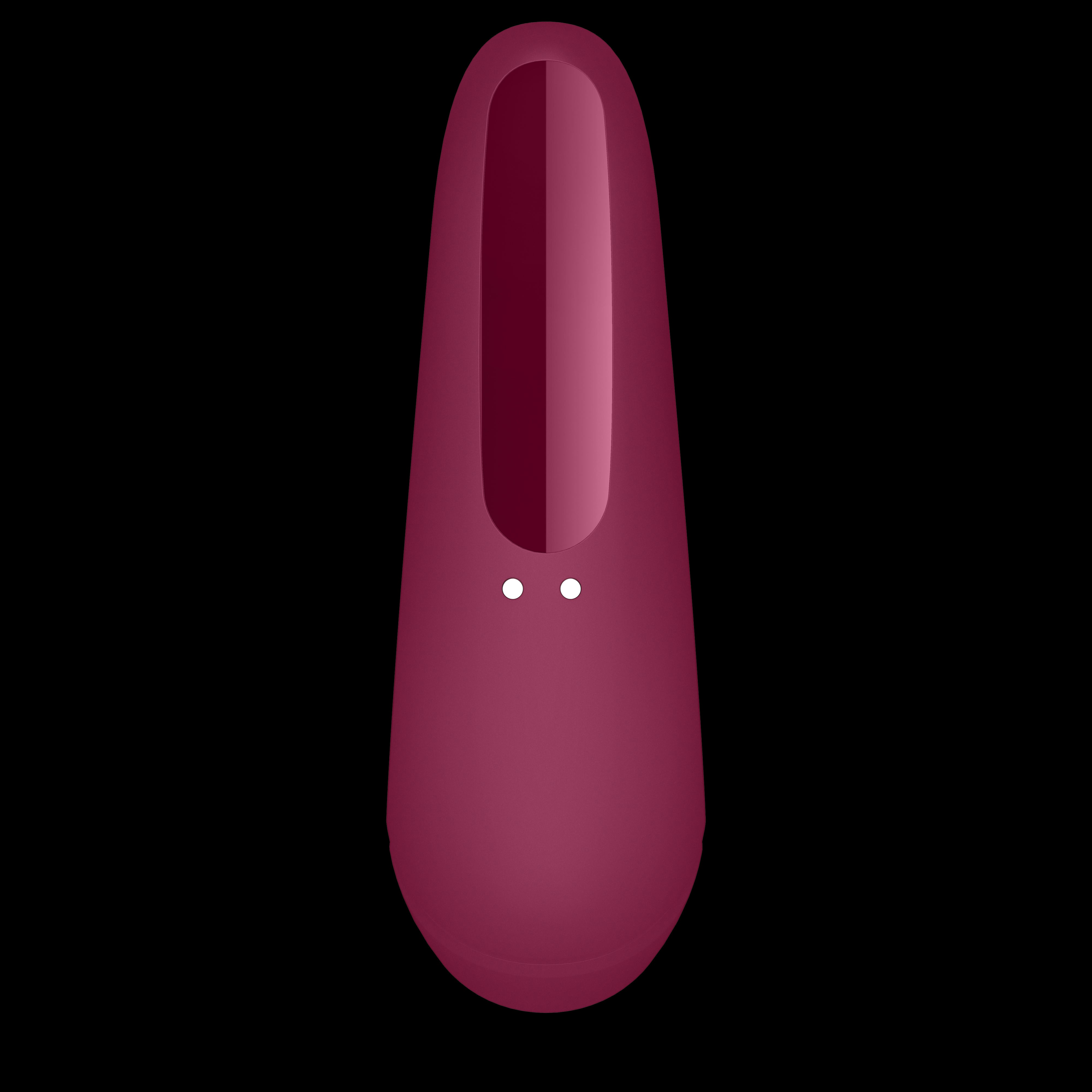 Connect App Vibrator - Curvy 1+ - Rose Red