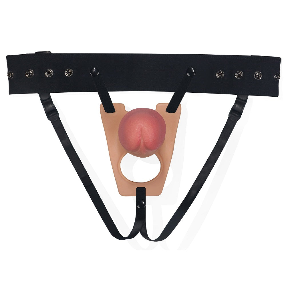 Rodeo - Big 8.5&quot; Hollow Strap-On - Flesh