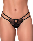 Strappy Panty - Black - K. P.