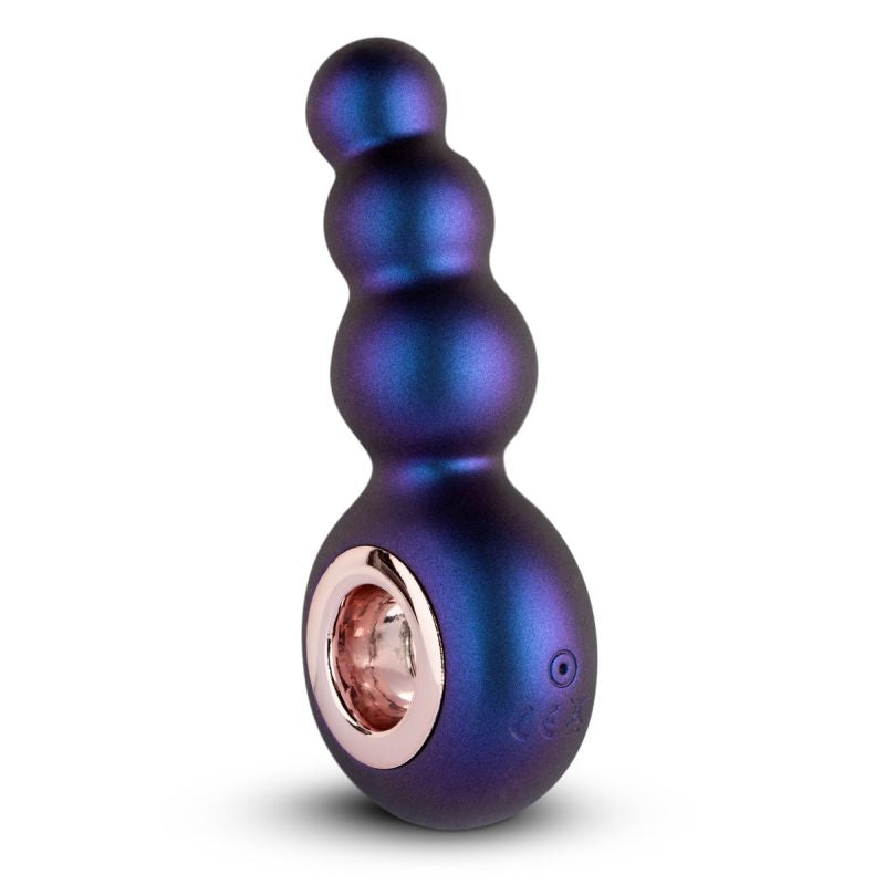 Outer Space Vibrating Anal Plug - Blue