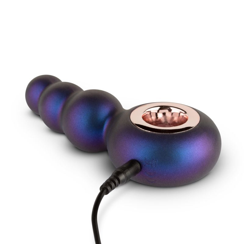 Outer Space Vibrating Anal Plug - Blue
