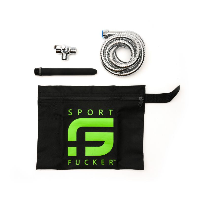 Sport Fucker Shower Kit 6" - Black - K. P.
