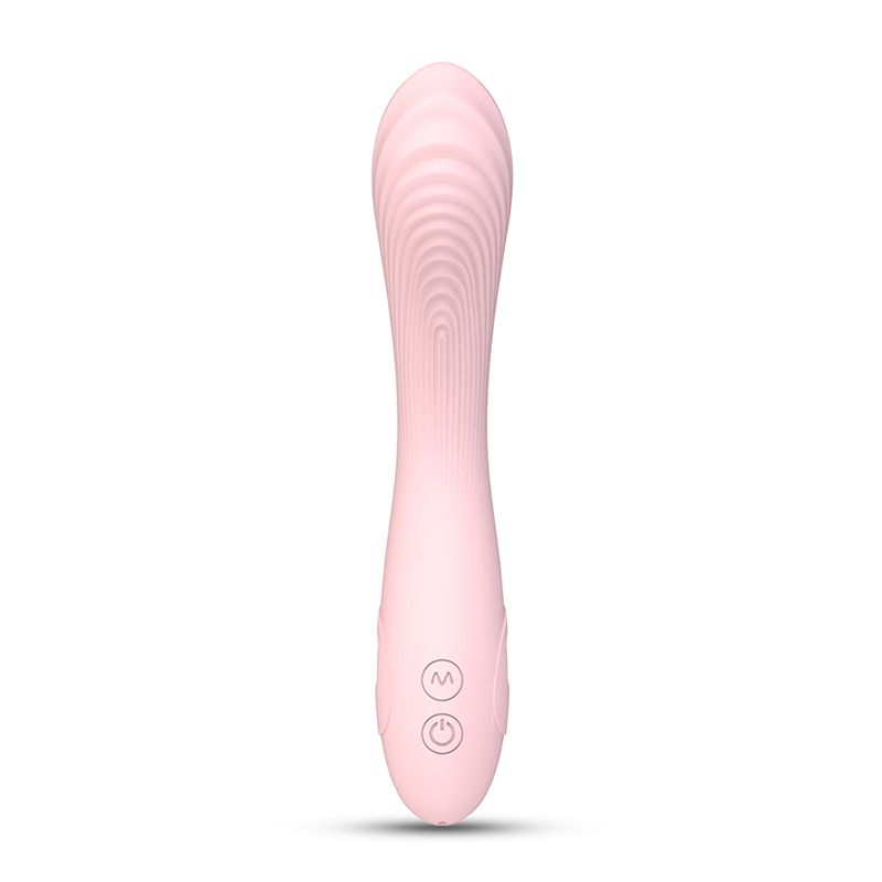 Flexible Bending Silicone Vibrator - Pink