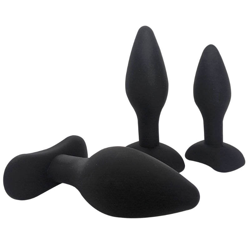 Anal Training Kit 3 Piece - Black - K. P.