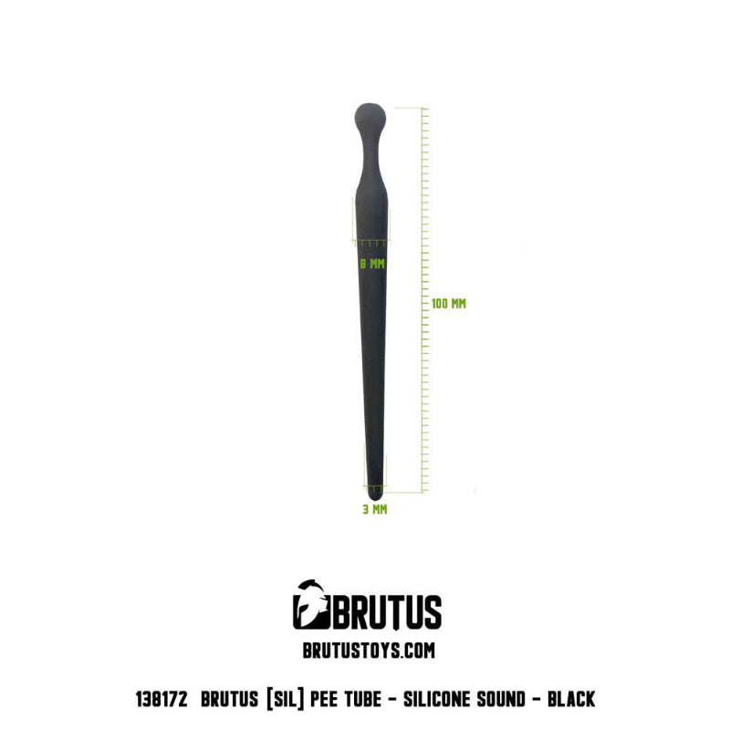 Pee Hole Sound Plug - Black - K. P.