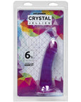 Crystal Jellies - Slim Dong 6.5 inch - Purple