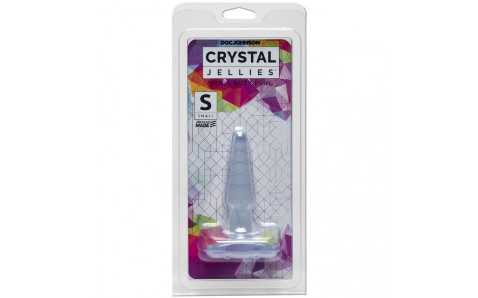 Crystal Jellies - Small Butt Plug - Clear