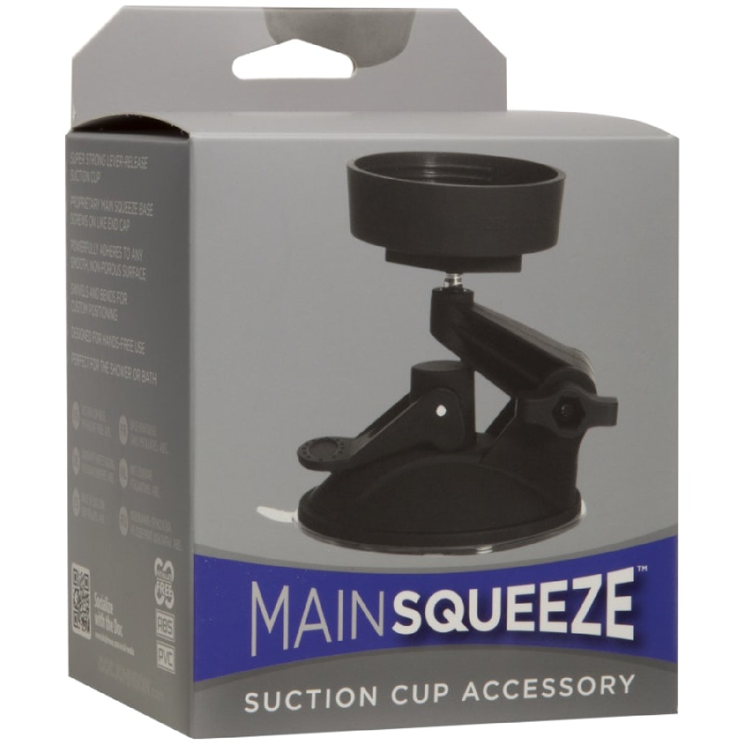 Main Squeeze - Suction Cup Accessory - Black