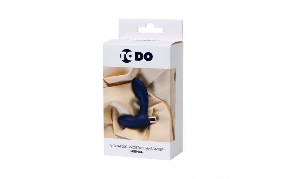 ToDo - Bruman Vibrating Prostate Massager - Purple - K. P.