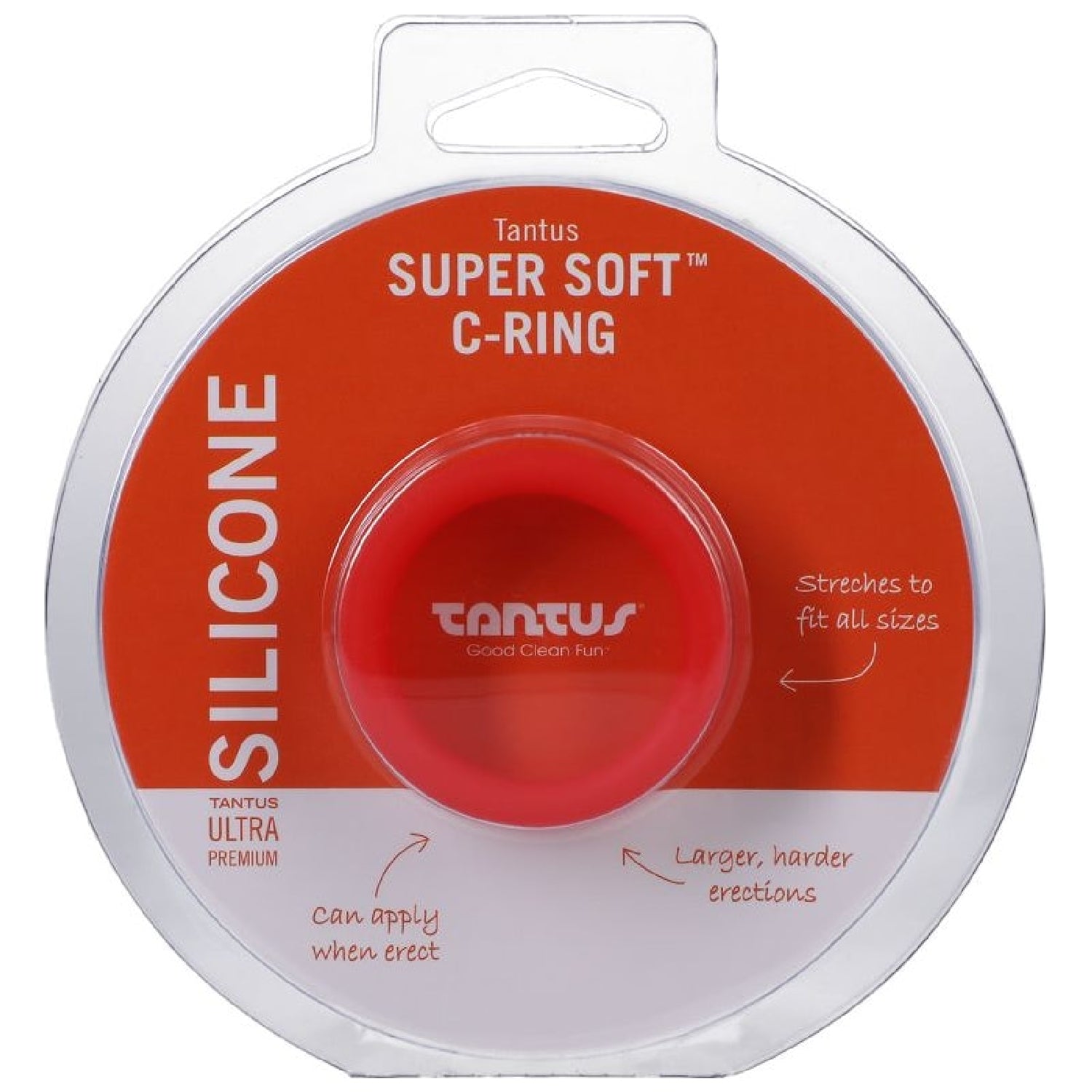 Soft C-Ring - Crimson Red - K. P.