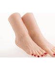 Foot Fetish Realistic Feet Stroker Pair - Flesh - K. P.