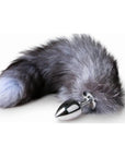 Fetish Collection - Fox Tail No. 4 - Silver Plug