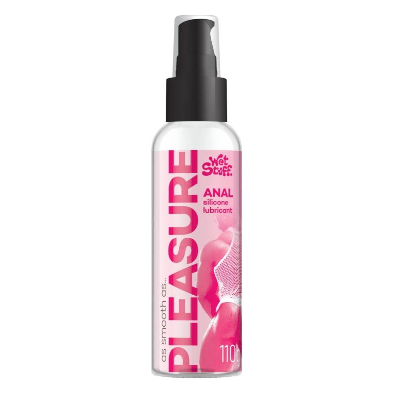 Wet Stuff Pleasure Anal Silicone Lubricant Pump Top 110g - K. P.