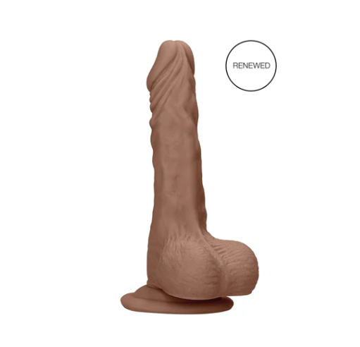 Realrock - Dong with Testicles 9'' - Tan - K. P.