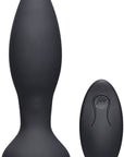A-Play - Vibe - Experienced 5.75" Anal Plug With Remote - Black