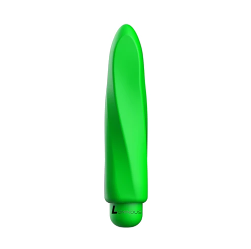 Luminous ABS Bullet With Silicone Sleeve 10-Speeds - Myra - Green