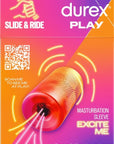 Play Slide & Ride - Textured Masturbation Sleeve - Pink