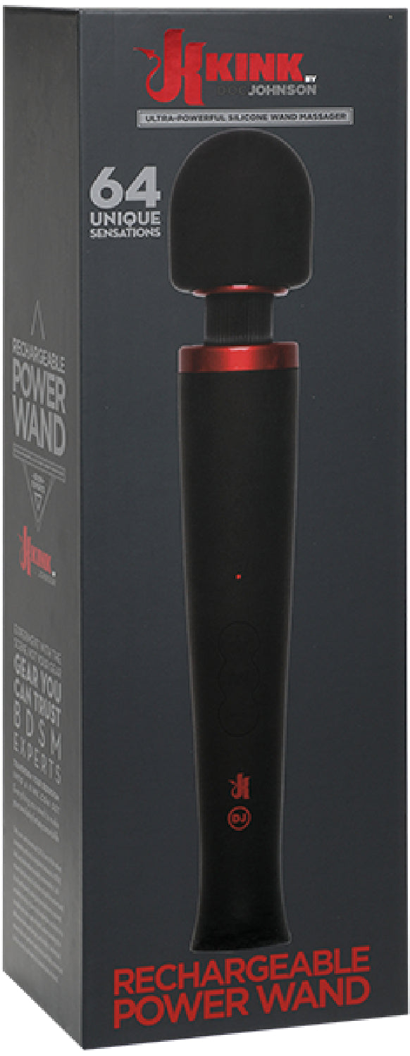 Kink - Power Wand - Rechargeable - Black