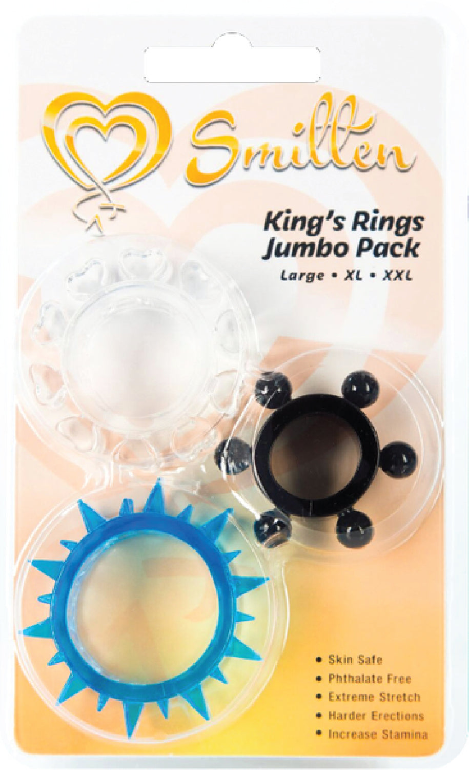 King&#39;s Rings Jumbo Pack 3-Pack - Assorted Colours