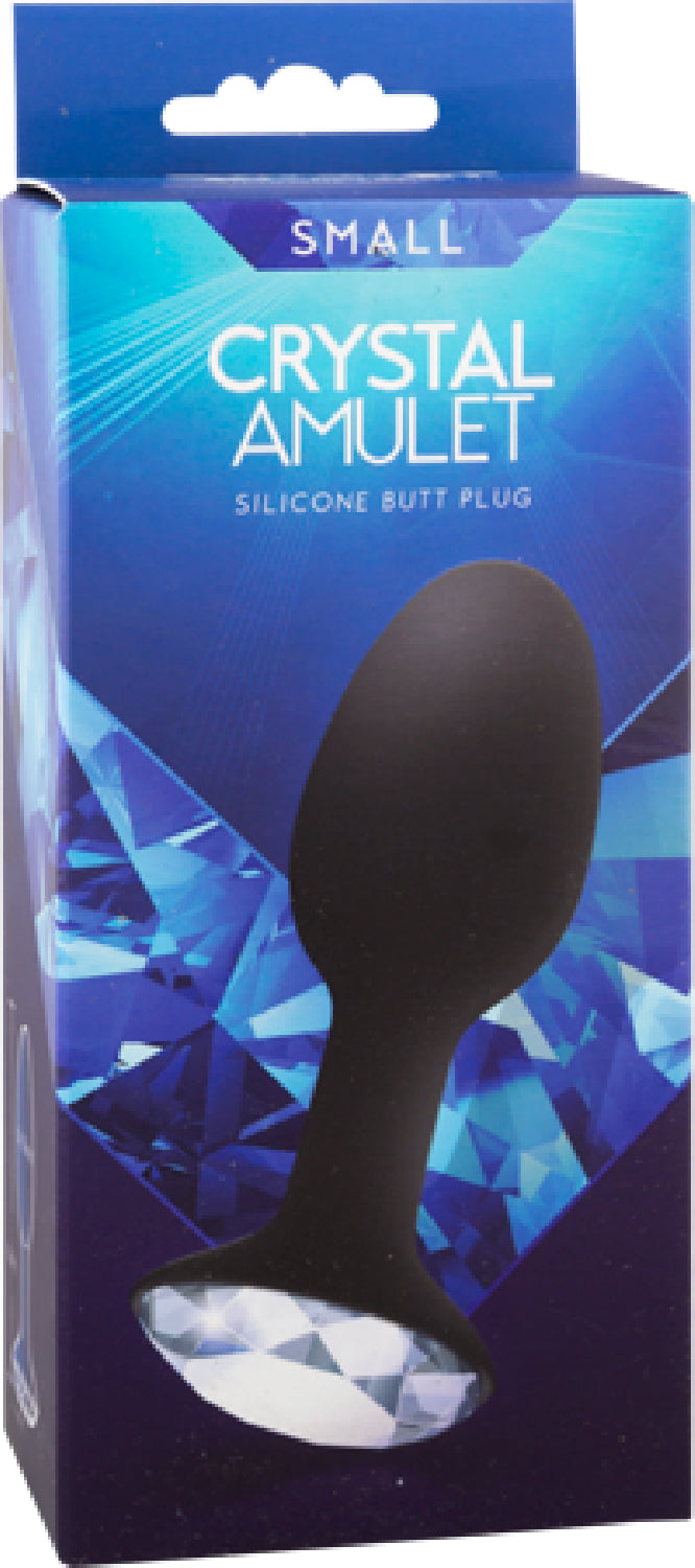Crystal Amulet Silicone Butt Plug - Small