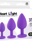 Heart Light - High Grade Silicone Training Kit 3 in 1 - Multiple Colours