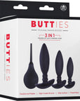 Butties - 3 in 1 Training Kit & Cleansing Pump - Black