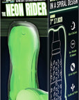 The Neon Rider Masturbator 7" - Green