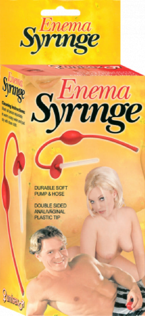 Enema Syringe - Red